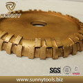 Hot! Diamond abrasive tools vacuum brazed diamond profile wheel